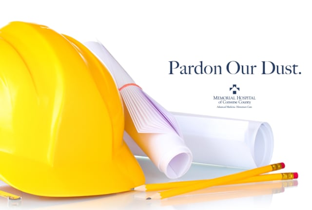 Pardon our dust