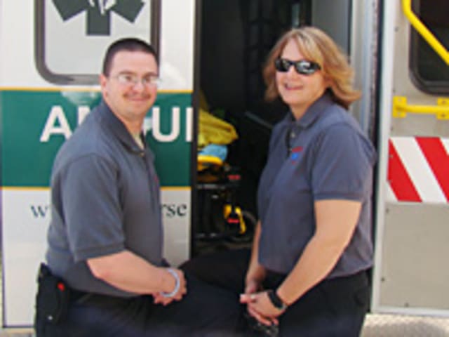 Wes Morris and Neala Roberts
