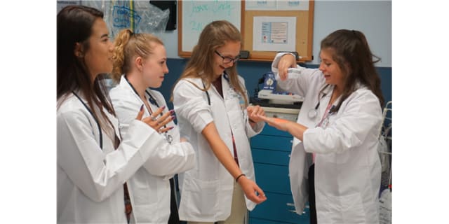 Camp Med Students