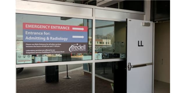 Emergency department entrance