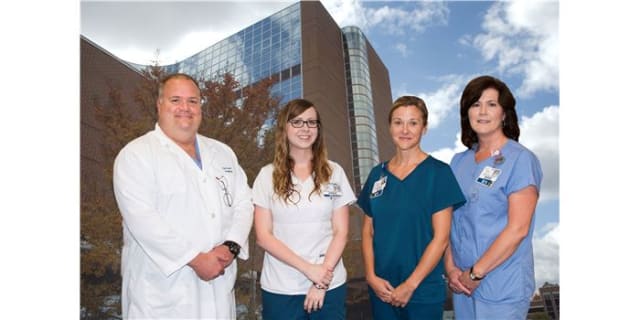Ken Sauser, CRNA; Sarah Martin, RN; Karen Parks, RN; Shelia Shuford, BSN, RN