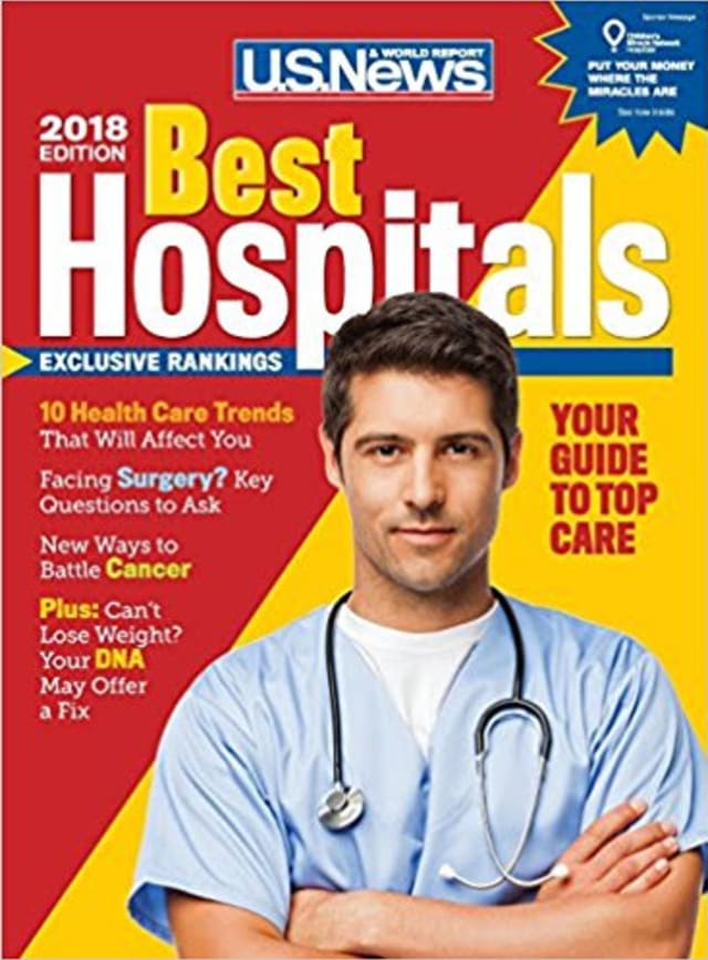 MMMC Recognized in 2018 U.S. News & World Report of Best Hospitals