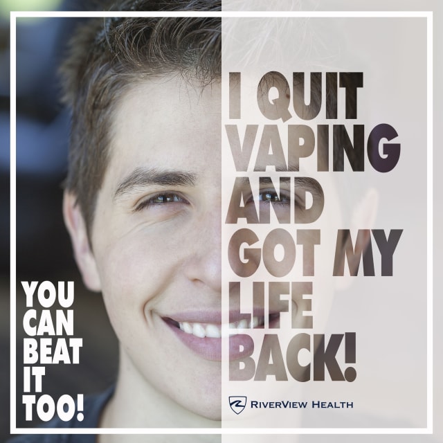 RiverView Offers Vaping/Smoking Cessation Services to Area Teens RiverView Health