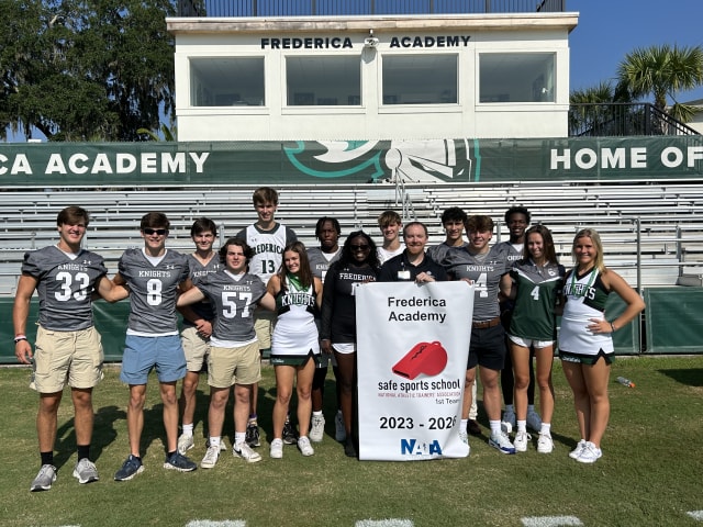 Frederica Academy Receives National Athletic Trainers’ Association Safe Sports School Award