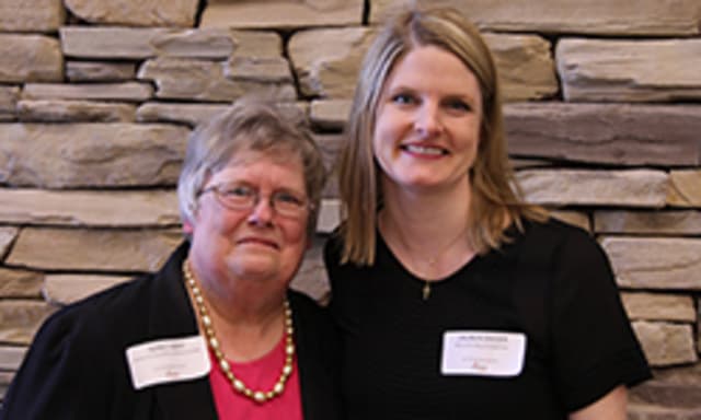 Nancy Bray and Lauren Snider