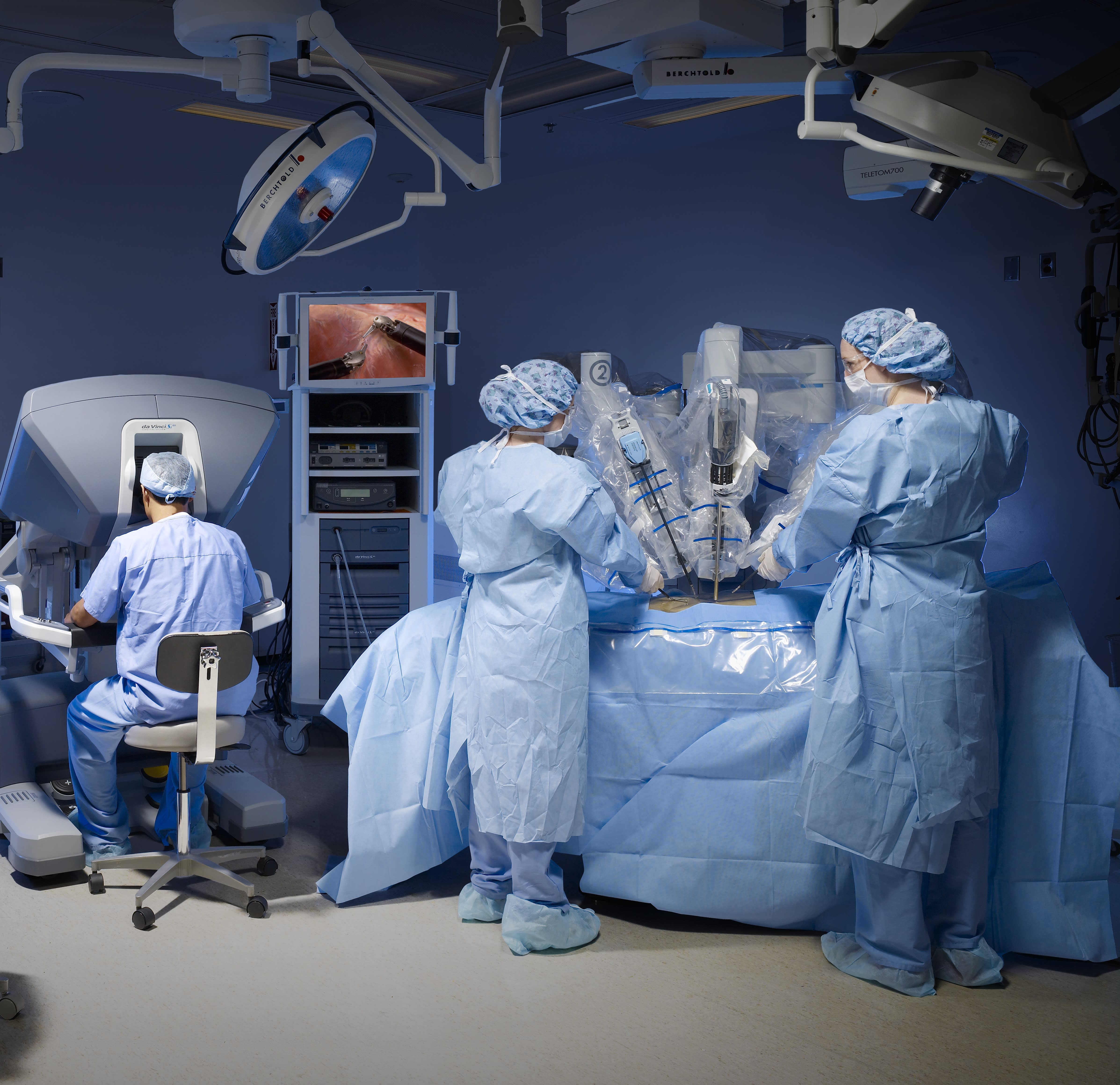 da vinci robotic knee surgery