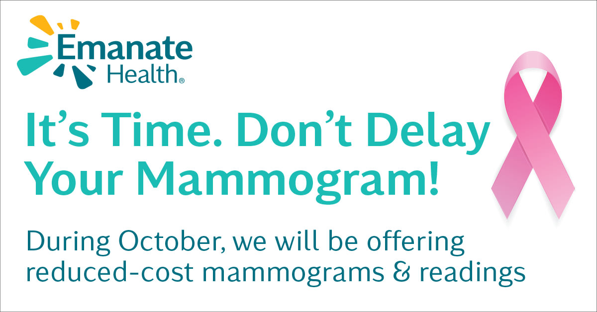 Mammograms Emanate Health