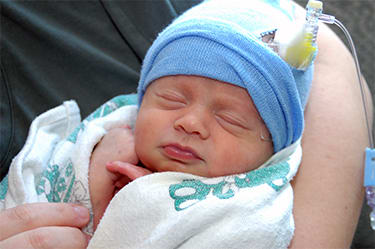 All of Waylon's needs were met right where he was born — and that made things much easier for his parents.