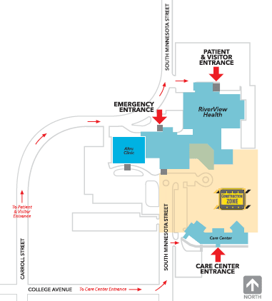 Building Project brings Traffic Route, Parking Changes | RiverView Health