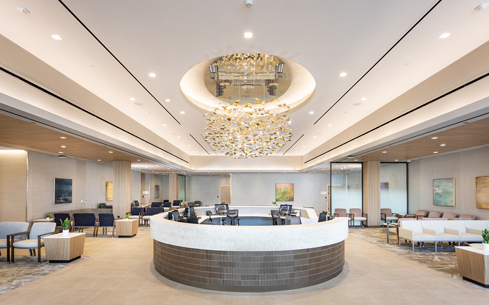 Interior of part of WP Hospital Physician Associates' new Eastchester facility.