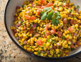 Roasted corn salsa