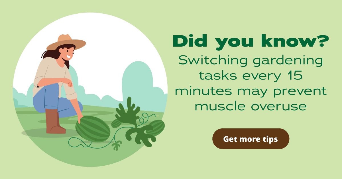 Spring Planting Safety Garden safety | Prosser Memorial Health