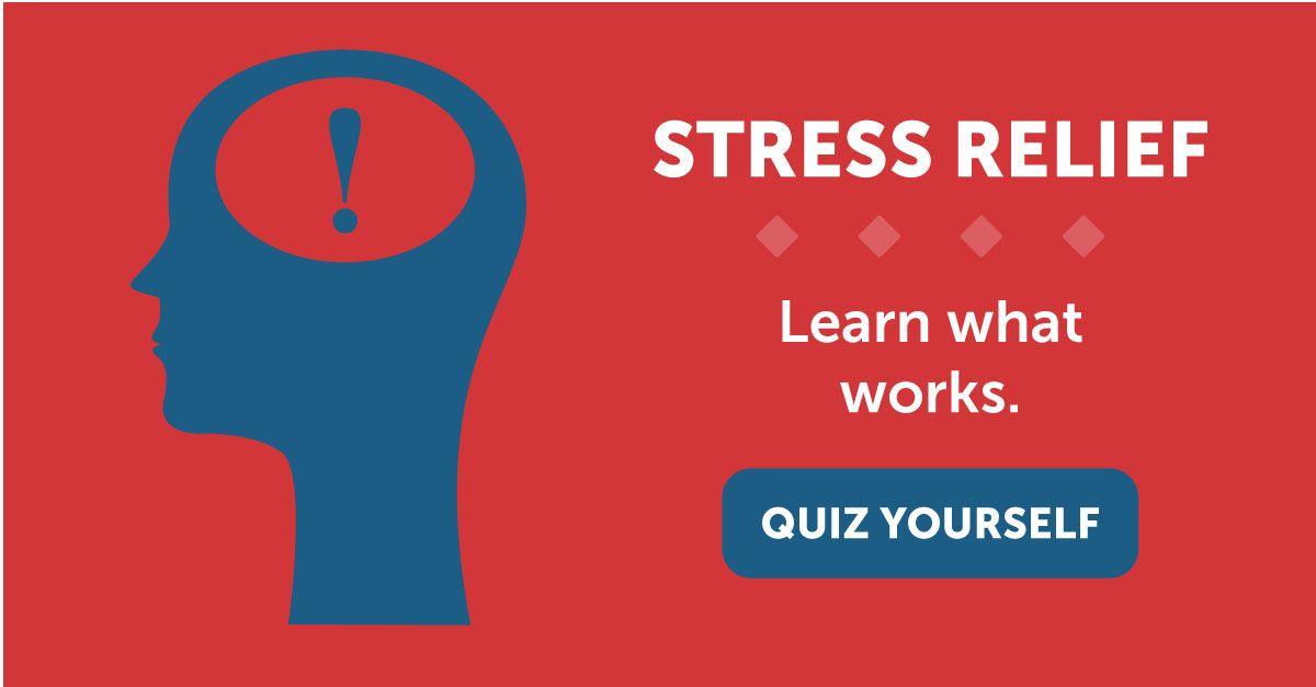Stress relief quiz Cape Fear Valley Health