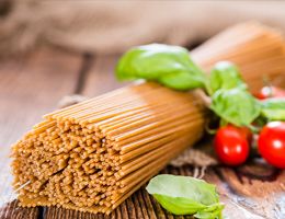 A stack of pasta.