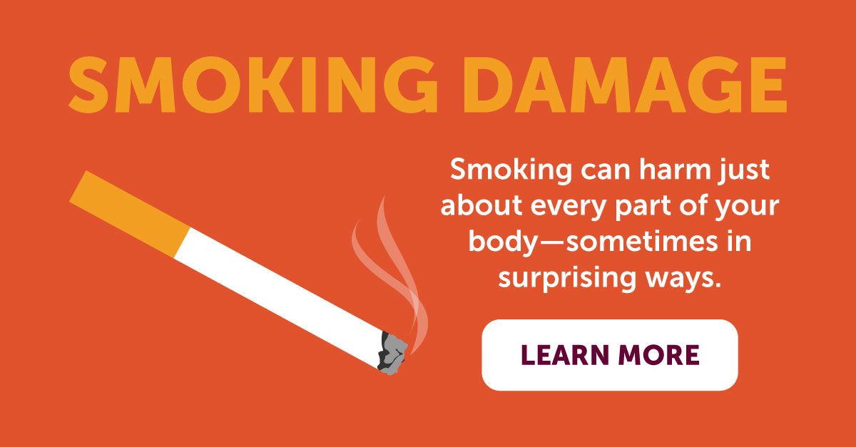 Smoking's damage to the body White Plains Hospital