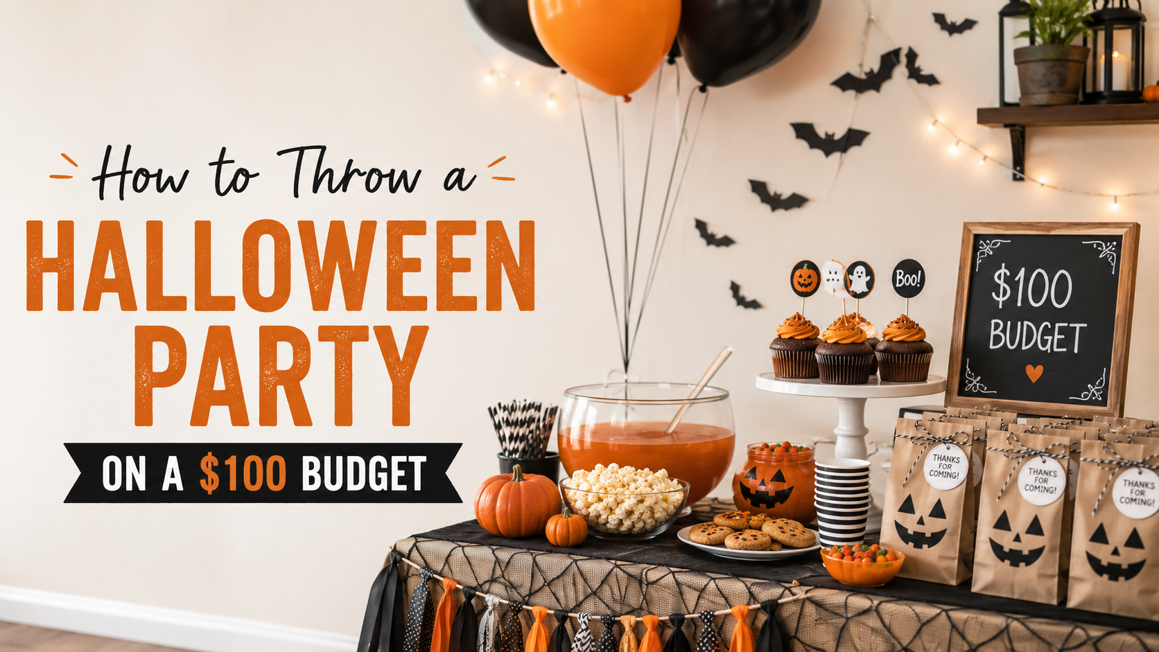 How to Throw a Halloween Party on a $100 Budget