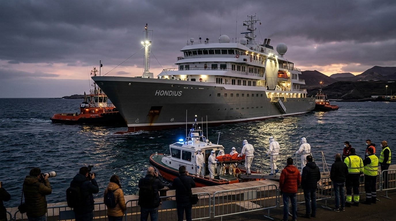 Spain Opens Canary Ports to Outbreak-Hit MV Hondius After Three Hantavirus Deaths