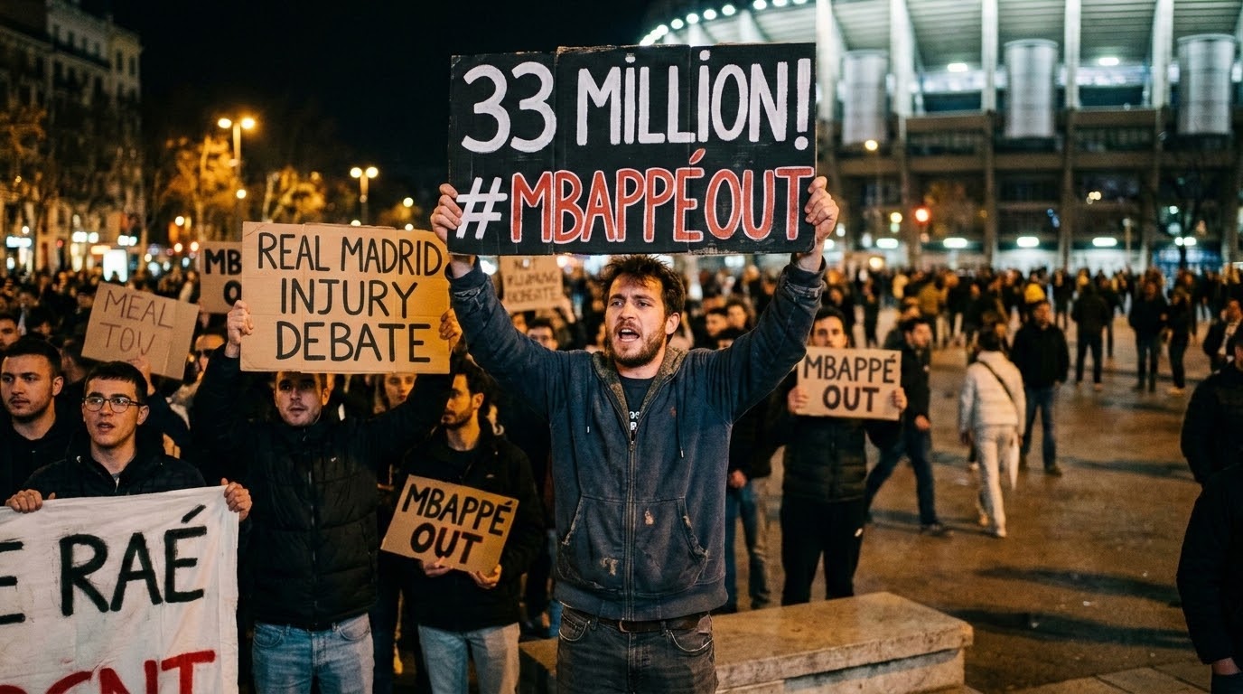 Viral ‘Mbappe Out’ Petition Hits 33 Million as Real Madrid Injury Debate Intensifies