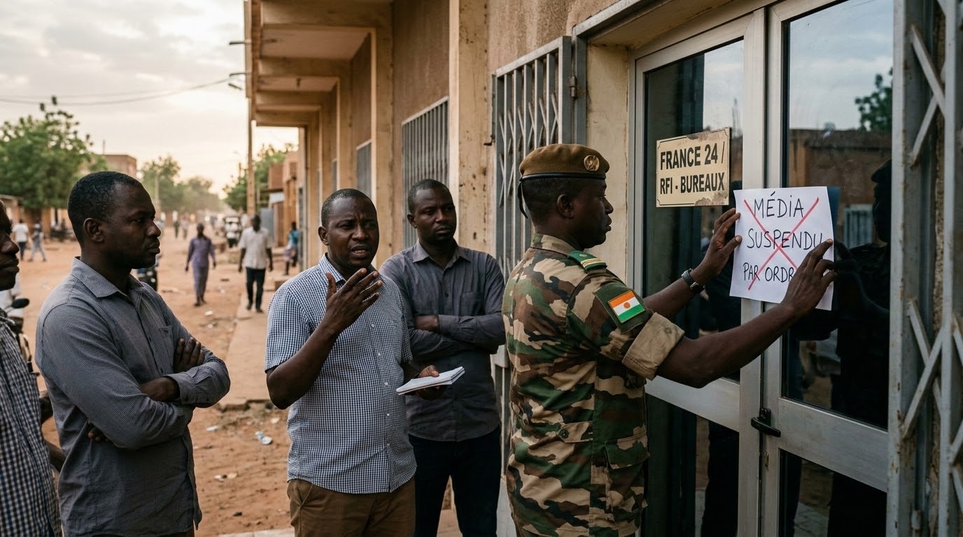 Niger Junta Suspends Nine French Media Outlets as Press Crackdown Deepens
