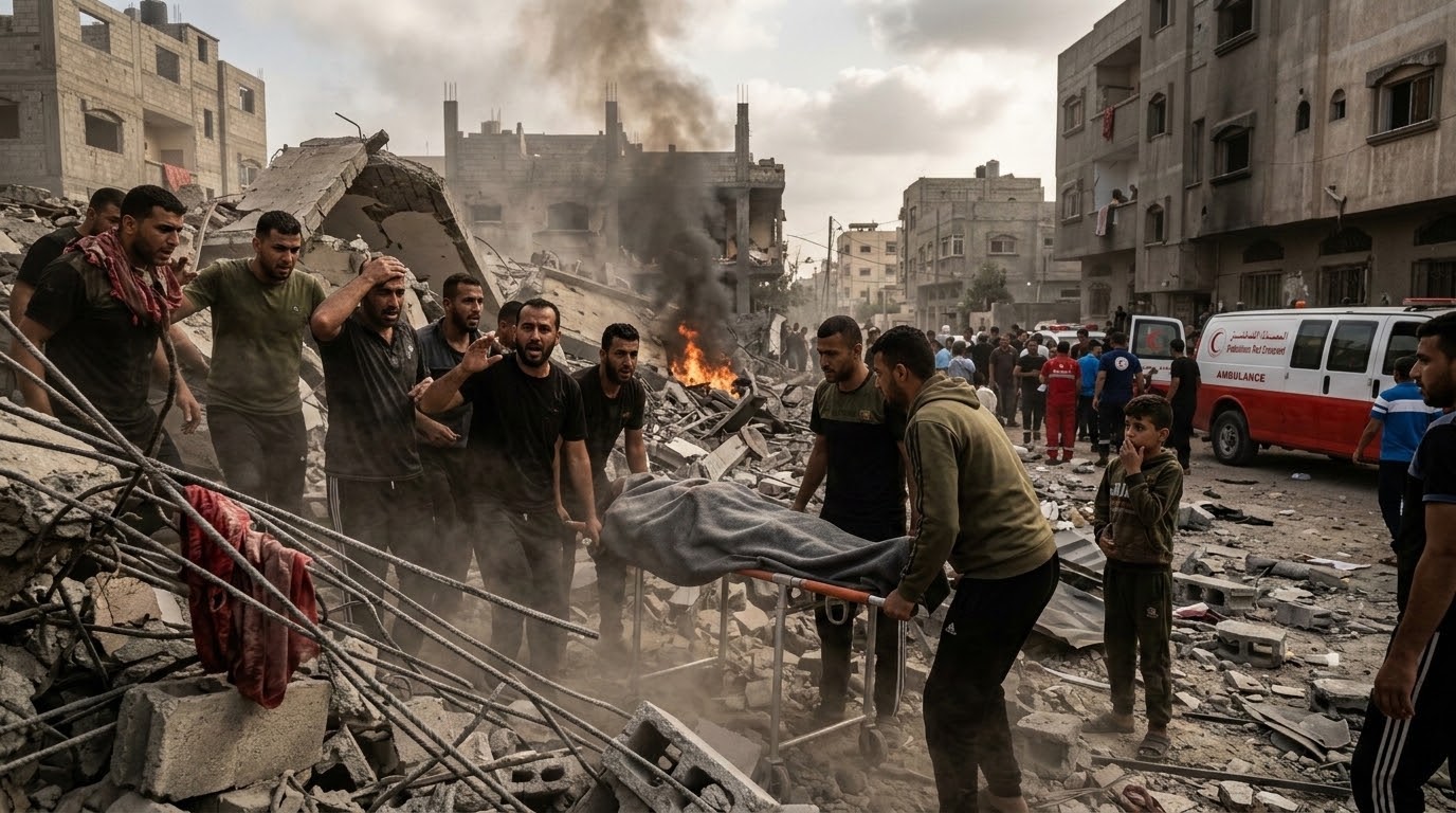 Israeli Drone Strike Near Jabalia Kills One as Gaza Ceasefire Violations Mount
