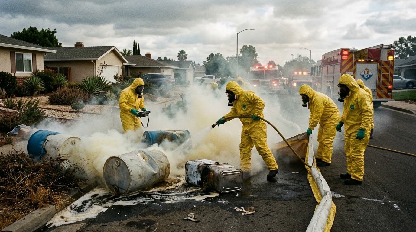 Newsom Declares California Emergency as 7,000-Gallon Chemical Tank Nears Failure in Orange County