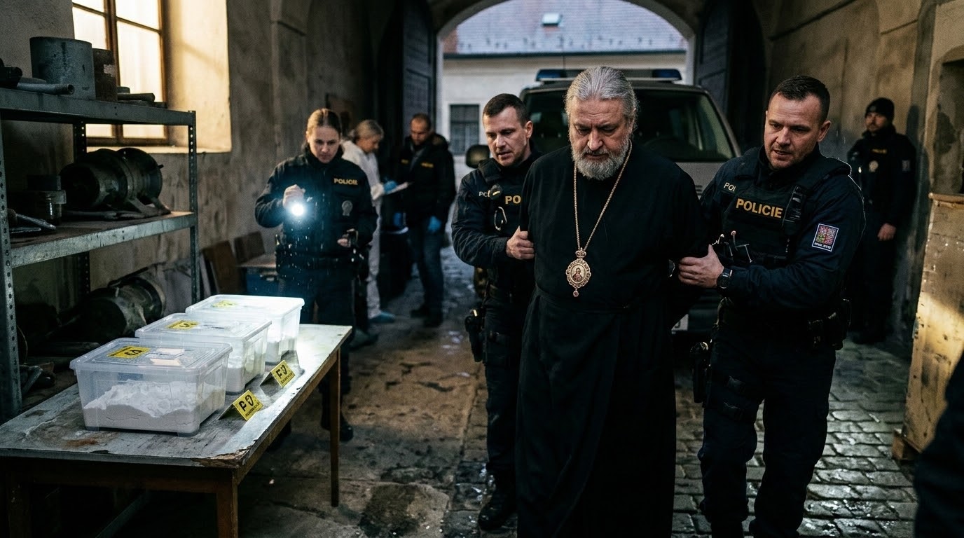 Russian Orthodox Bishop Detained in Czechia After Four Containers of White Powder Found