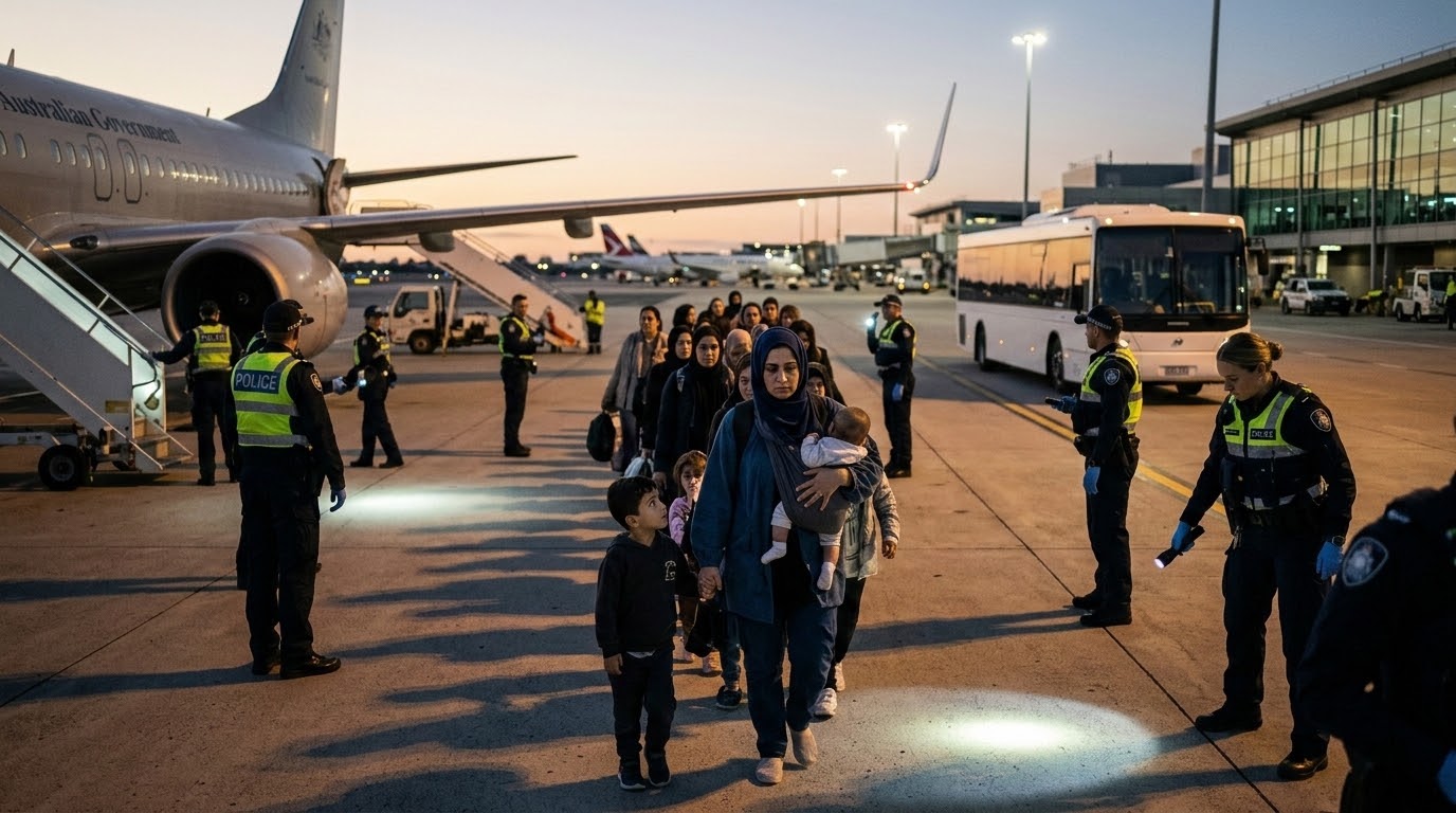Australia Receives 19 Returnees From Syrian Camps as Security Scrutiny Intensifies