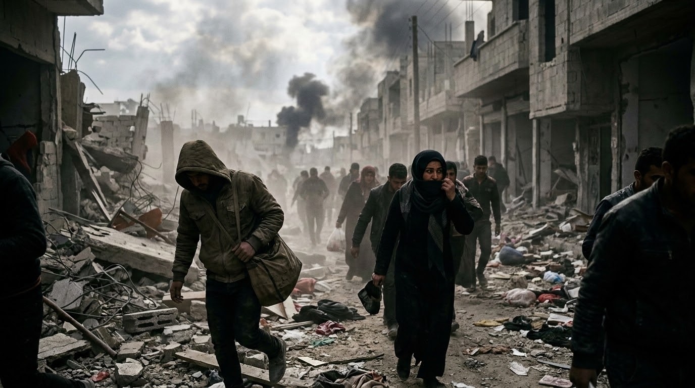 Israeli Strikes Hit Tyre After Mass Evacuation Order Covers 300 Lebanese Communities
