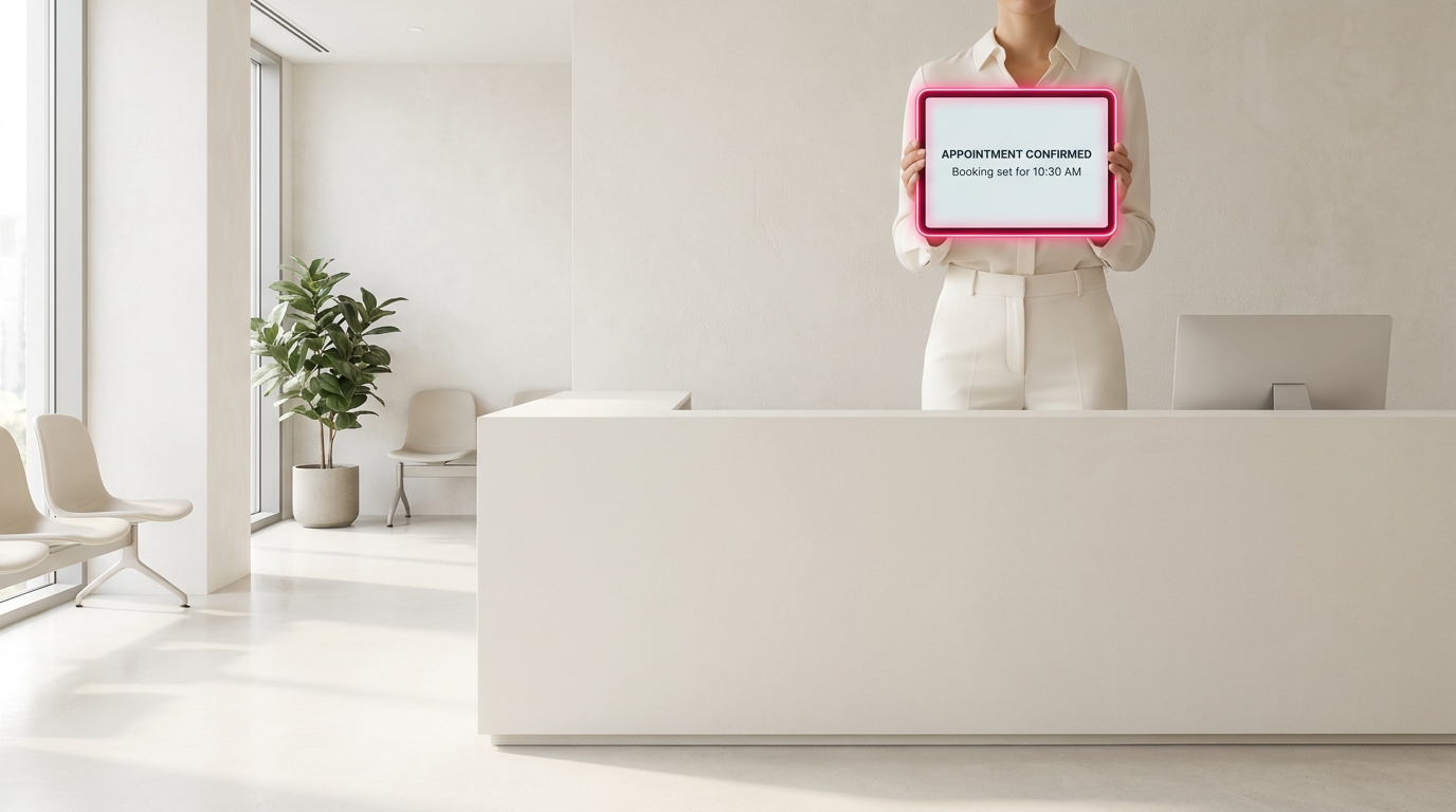 Automated clinic booking and lead conversion process