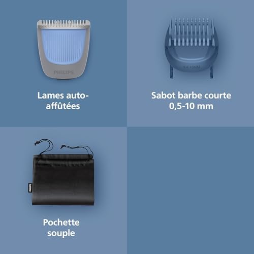 Vue 4 de Philips Tondeuse Barbe