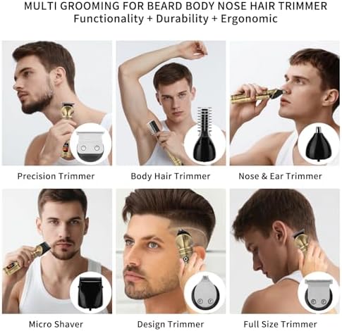 Vue 4 de Tondeuse Cheveux Professionnelle En