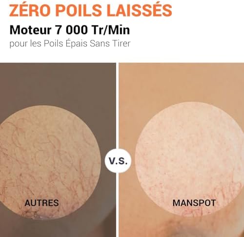Vue 4 de Manspot Tondeuse Corps Homme
