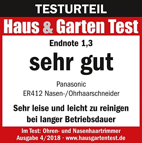 Vue 4 de Panasonic Tondeuse Hygienique Nez
