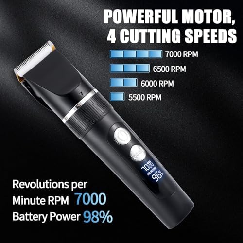 Vue 3 de Tondeuse Cheveux Professionnelle