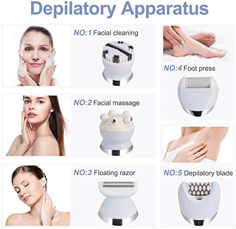 Vue 2 de Epilateur Electrique Femme En