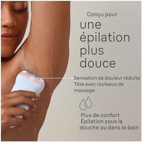 Vue 4 de Braun Epilateur Electrique Pour