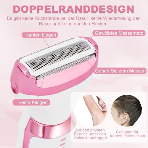Vue 4 de Rasoir Electrique Femmes En