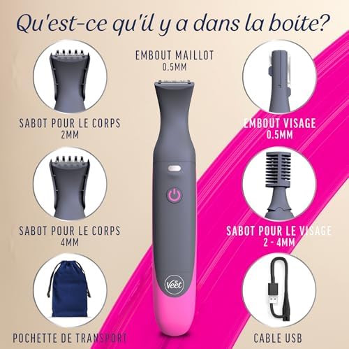 Vue 5 de Veet Expert Tondeuse Femme
