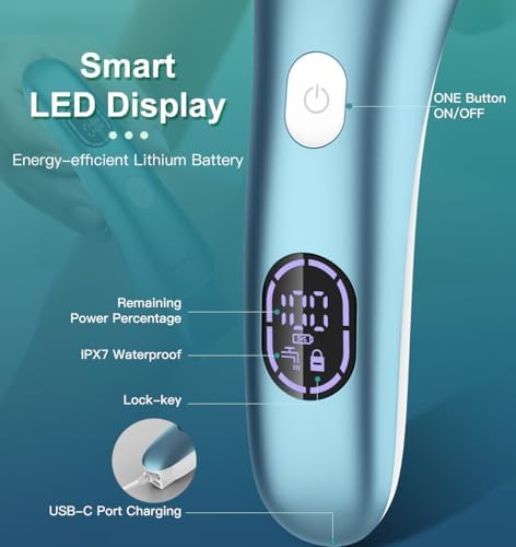 Vue 3 de Hatteker Rasoir Electrique Femme