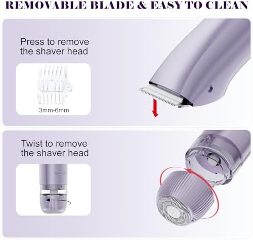 Vue 6 de Gleamtrim Rasoir Electrique Femme