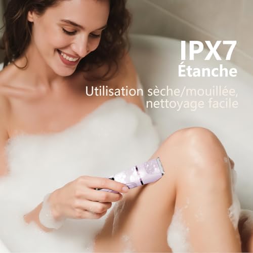 Vue 5 de Rasoir Electrique Femme Tondeuse
