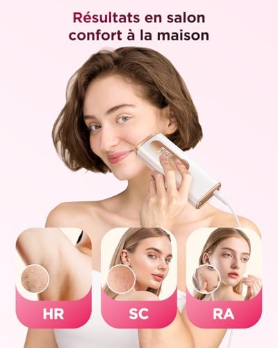 Vue 6 de Haarlosy Epilateur Lumiere Pulsee
