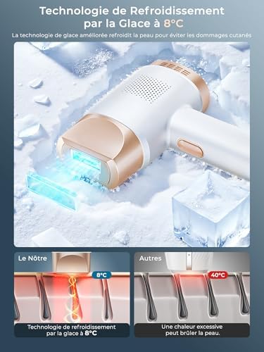 Vue 2 de Epilateur Lumiere Pulsee Avec