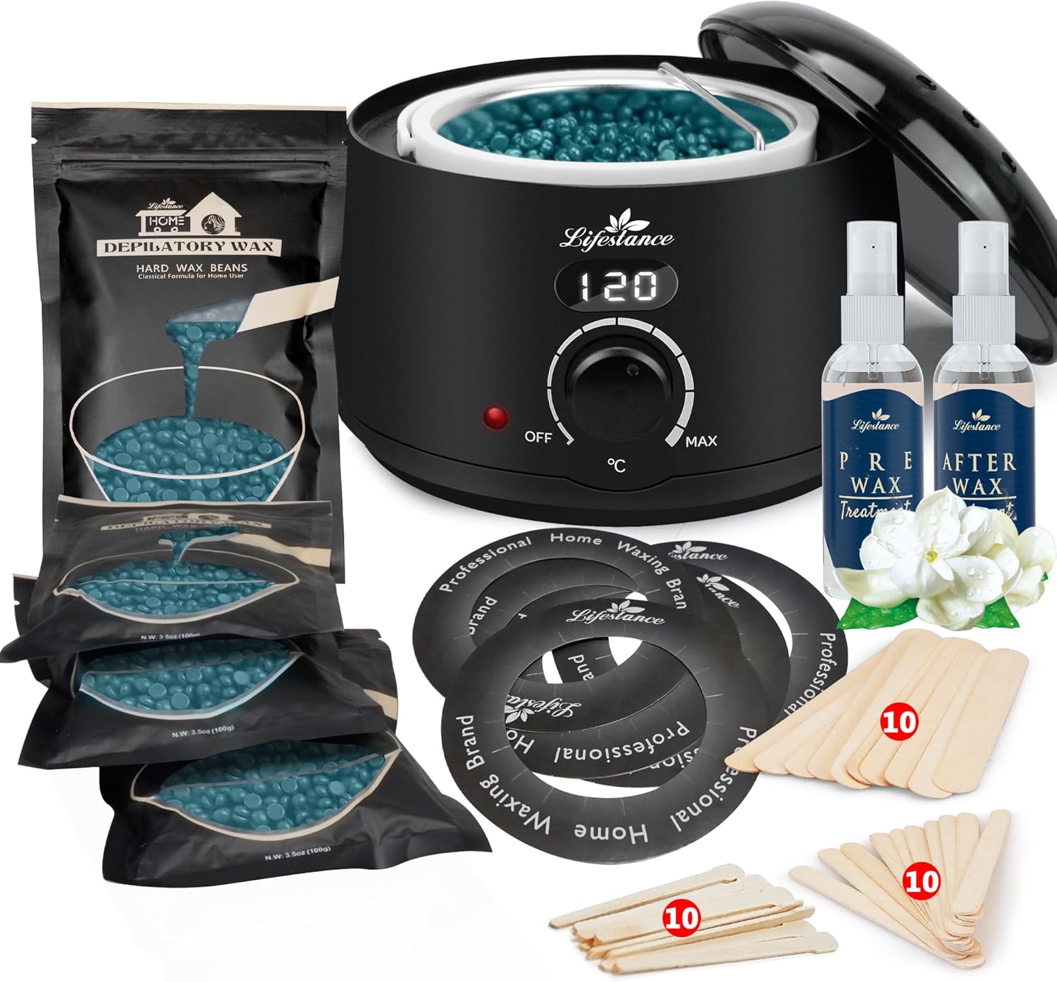 Lifestance Chauffe Cire Epilation