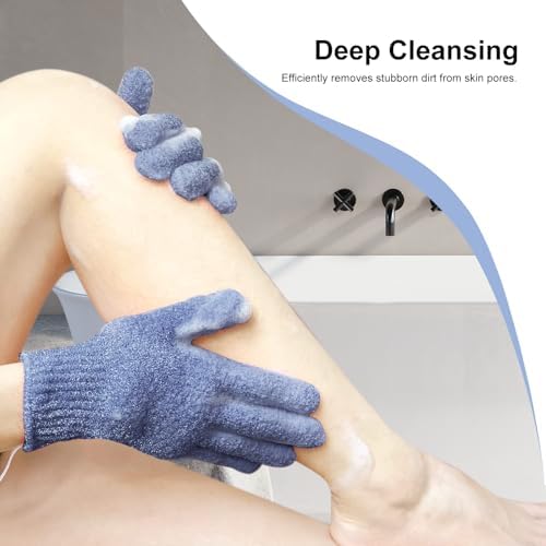 Vue 5 de Lot De Gants Exfoliants