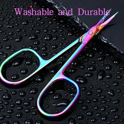 Vue 5 de Ciseaux Cuticules Courbes
