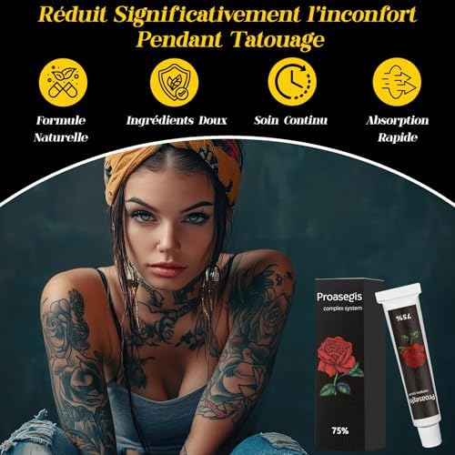 Vue 3 de Creme Anesthesiante Tatouage Cream