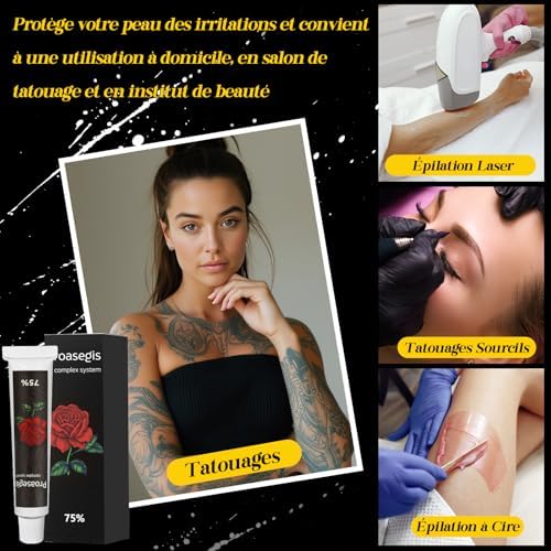 Vue 7 de Creme Anesthesiante Tatouage Cream