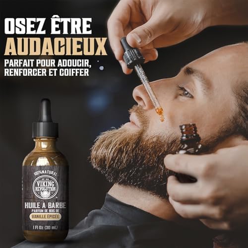 Vue 2 de Viking Revolution Huile Barbe