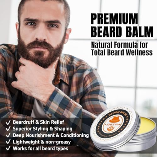 Vue 6 de Coffret Kit Soin Barbe